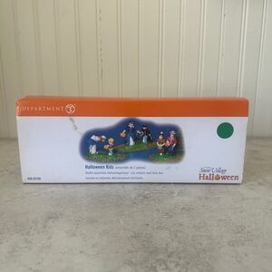 Dept 56 Snow Village Halloween Kids Set Of 3 Accessories 56.55186 EUC